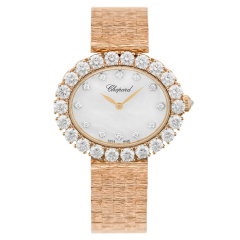 10A385-5106 | Chopard L’heure Du Diamant Oval Automatic 34.5 mm watch. Buy Online