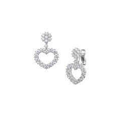 Chopard L'Heure du Diamant White Gold Diamond Earrings 849070-1001