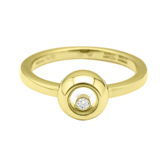 829010-0108 | Buy Online Chopard Miss Happy Yellow Gold Diamond Ring