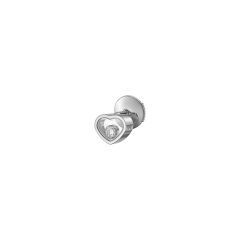 83A086-1092 |Chopard My Happy Hearts White Gold Diamond Single Earring