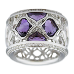 829564-1010 | Buy Chopard IMPERIALE White Gold Amethyst Diamond Ring