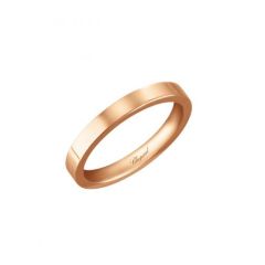 Chopard Timeless Wedding Band 3 mm Rose Gold Size 52 827327-5109