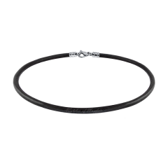 CL176516 | Buy BVLGARI BVLGARI Black Leather Steel Cord