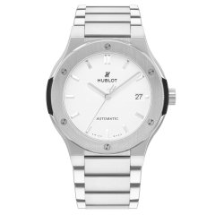 510.NX.2610.NX | Hublot Classic Fusion Titanium Opalin Bracelet 45 mm watch. Buy Online