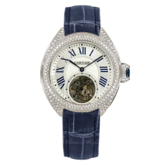 HPI00933 | Cartier Cle De Cartier Flying Tourbillon 35 mm watch | Buy Online