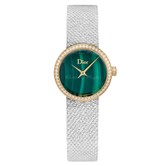CD047122M001 | Dior La D de Dior Satine Quartz 25mm watch. Buy Online