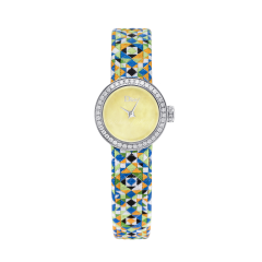 CD040110A025 | Dior La Mini D De Dior Mosaique Quartz 19 mm watch. Buy Online