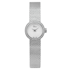 CD040110M001 | Dior La Mini D de Dior Satine 19mm Quartz watch. Buy Online