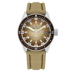 5052-1146-E52A | Blancpain Fifty Fathoms Bathyscaphe Day Date Desert Edition 43mm watch. Buy Online
