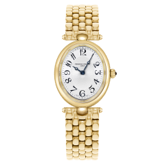 FC-200A2V5B | Frederique Constant Art Deco Yellow Gold & Steel 30 x 25 mm watch. Buy Online