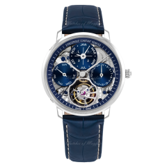 FC-975N4H6 | Frederique Constant Classic Tourbillon Perpetual Calendar Limited Edition 42 mm watch. Buy Online