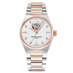 FC-310VD2NH2B | Frederique Constant Highlife Ladies Automatic Heart Beat Steel & Rose Gold 34 mm watch. Buy Online