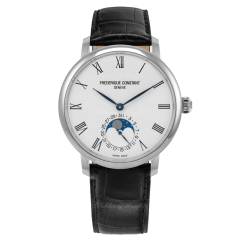 FC-705WR4S6 | Frederique Constant Slimline Moonphase 42 mm watch. Buy Online