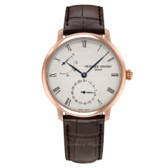 FC-723WR3S4 | Frederique Constant Slimline Power Reserve 40 mm watch. Buy Online