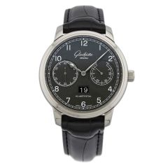 100-14-02-02-04 | Glashutte Original Senator Observer Steel 44 mm watch. Buy Online