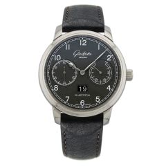 100-14-02-02-55 | Glashutte Original Senator Observer Steel 44 mm watch. Buy Online