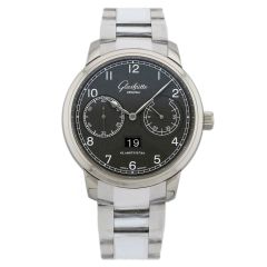 100-14-02-02-14 | Glashutte Original Senator Observer Steel 44 mm watch. Buy Online