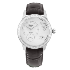 1-90-12-01-12-02 | Glashutte Original PanoMatic Luna Steel 39.4 mm watch. Buy Online