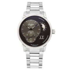1-90-02-43-32-24 | Glashutte Original PanoMaticLunar Steel 40 mm watch. Buy Online