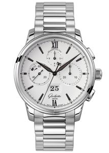 1-37-01-05-02-70 | Glashutte Original Senator Chronograph Panorama Date 42 mm watch. Buy Online