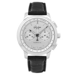 1-39-34-21-42-50 | Glashutte Original Senator Chronograph XL Steel 44 mm watch. Buy Online