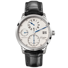 1-58-04-04-04-50 | Glashutte Original Senator Chronometer Regulator White Gold 42 mm watch. Buy Online