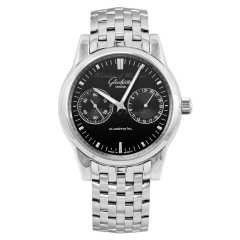 1-39-58-01-02-14 | Glashutte Original Senator Hand Date Steel 40 mm watch. Buy Online