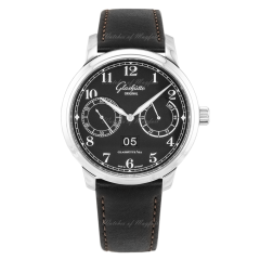 100-14-07-02-30 | Glashutte Original Senator Observer Steel 44 mm watch. Buy Online