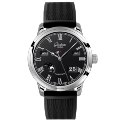 100-02-25-12-06 | Glashutte Original Senator Perpetual Calendar Steel 42 mm watch. Buy Online