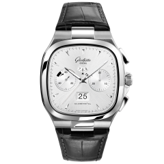 1-37-02-02-02-30 | Glashutte Original Seventies Chronograph Panorama Date Steel watch. Buy Online