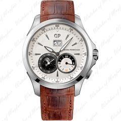 49655-11-132-BB6A | Girard-Perregaux Traveller Large Date Moon Phases & GMT watch. Buy Online