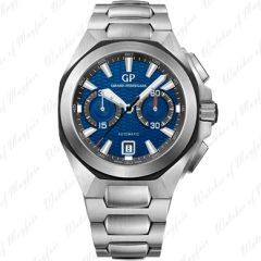 49970-11-431-11A | Girard-Perregaux Chrono Hawk Steel watch. Buy Online