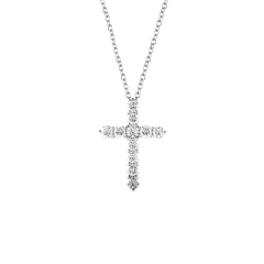 Graff Classic White Gold Diamond Pendant RGP007