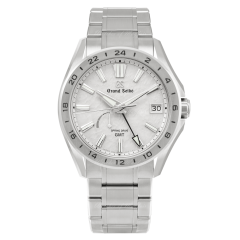 SBGE285 | Grand Seiko Evolution 9 Collection Mistflake Spring Drive GMT Titanium watch. Buy Online