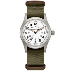 H69439411 | Hamilton Khaki Field Mechanical 38 mm watch. Buy Online