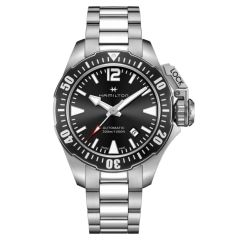 H77605135 | Hamilton Khaki Navy Navy Frogman Automatic 42mm watch. Buy Online