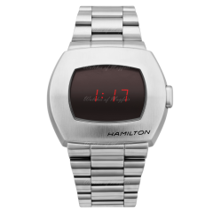H52414130 | Hamilton American Classic PSR Digital Quartz 40.8 x 34.7 mm watch. Buy Online