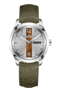 H43311985 | Hamilton Broadway Day Date Quartz 40mm watch. Buy Online
