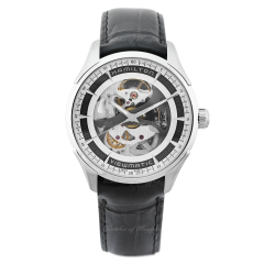 H42555751 | Hamilton Jazzmaster Skeleton Gent Automatic 40mm watch. Buy Online