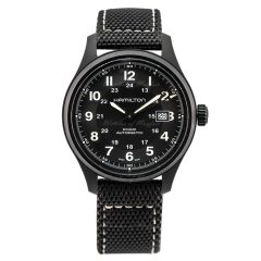 H70575733 | Hamilton Khaki Field Titanium Automatic 42mm watch. Buy Online