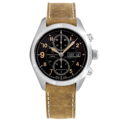 H71616535 | Hamilton Khaki Field Auto Chrono 42mm watch. Buy Online