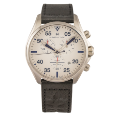 H76712751 | Hamilton Khaki Aviation Chrono Quartz 44mm watch. Buy Online