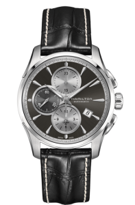 H32596781 | Hamilton Jazzmaster Auto Chrono 42mm watch. Buy Online