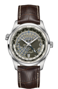 H32605581 | Hamilton Jazzmaster GMT Automatic 42mm watch. Buy Online