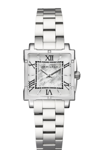 H32291114 | Hamilton Jazzmaster Square Lady Quartz watch. Buy Online