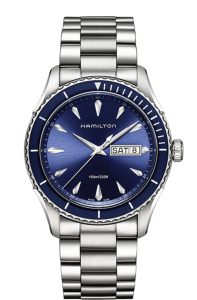 H37551141 | Hamilton Jazzmaster Seaview Day Date Quartz 42mm watch. Buy Online