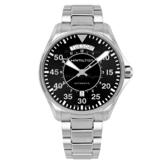 H64615135 | Hamilton Khaki Aviation Day Date Automatic 42mm watch. Buy Online