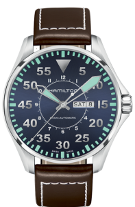 H64715545 | Hamilton Khaki Aviation Day Date Automatic 46mm watch. Buy Online