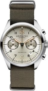 H76456955 | Hamilton Khaki Aviation Pilot Pioneer Auto Chrono 41mm watch. Buy Online