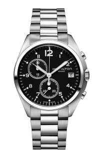 H76512133 | Hamilton Khaki aviation Pioneer Chrono Quartz 41mm watch. Buy Online